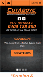 Mobile Screenshot of cutabovetools.com.au